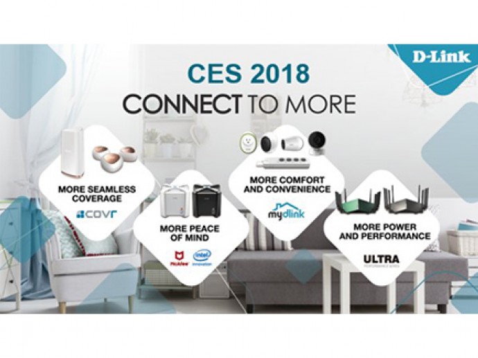 < CES2018> D-Link新品精彩登场 提供创新智能连网体验