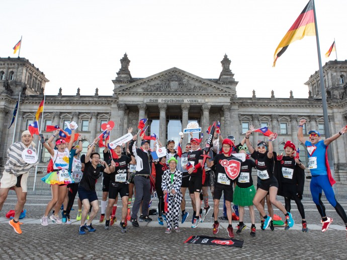 Taiwan Excellence-Team hat den 46. BMW Berlin-Marathon erfolgreich beendet