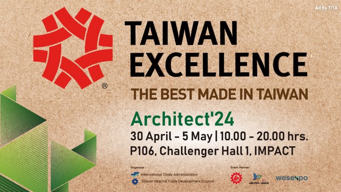 Taiwan Excellence Pavilion @ ARCHITECT 2024