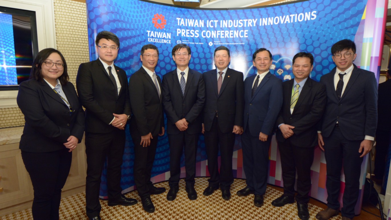 Taiwan ICT Industry Innovations Press Conference-2@CES2018