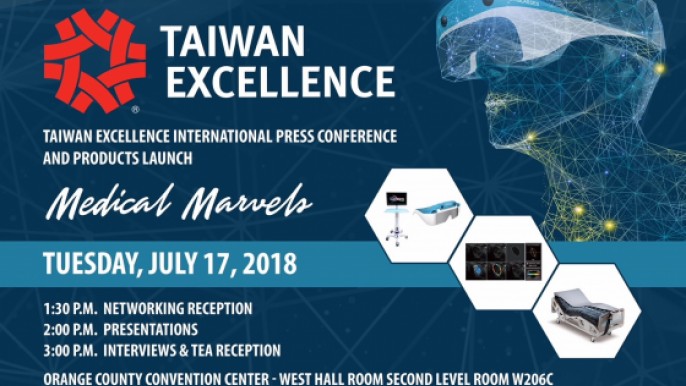Taiwan New Products Launch@ Florida International Medical Expo (FIME) 2018