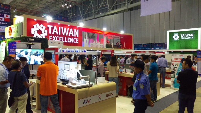 Taiwan Excellence Pavilion @ ICT Comm Vietnam 2018