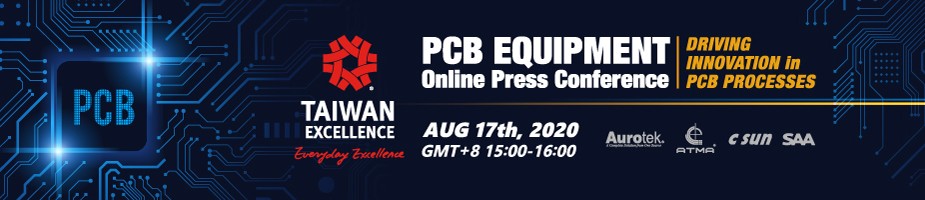 Taiwan Excellence PCB Equipment Online Press Conference