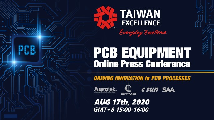 Taiwan Excellence PCB Equipment Online Press Conference