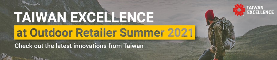 Taiwan Excellence at Outdoor Retailer Summer 2021