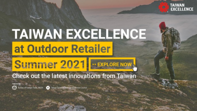 Taiwan Excellence at Outdoor Retailer Summer 2021