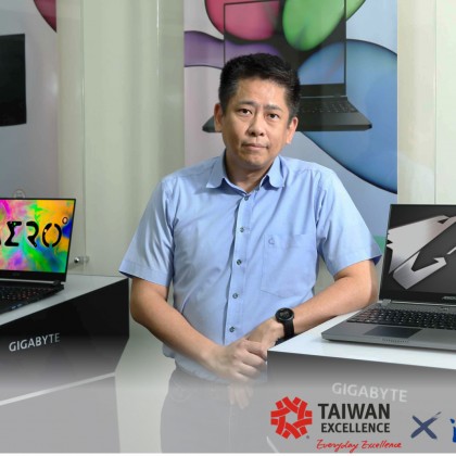 Vice president of GIGABYTE Technology’s Mobile Devices Center, Steve Chen, emphasized the marketing and promotion of the self-owned brand in recent years.