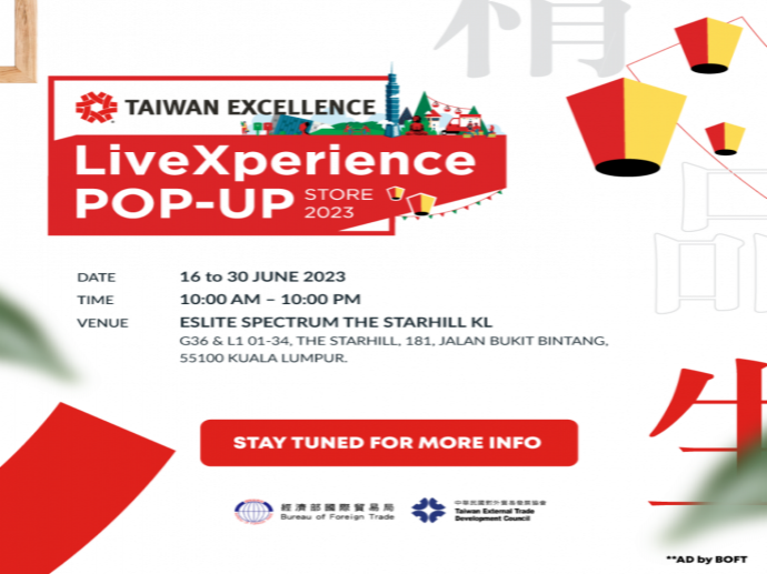 Taiwan Excellence LiveXperience Pop-Up Store 2023: Uniting Creativity and Innovation in Malaysia