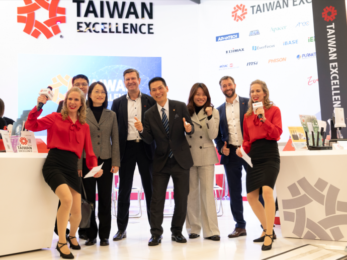 Life-saving technologies and gastronomic delicacies – that was Taiwan Excellence at embedded world 2023