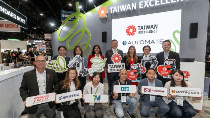 Taiwan Excellence Demonstrated the Technologies Powering Next Generation Manufacturing at Automate 2026