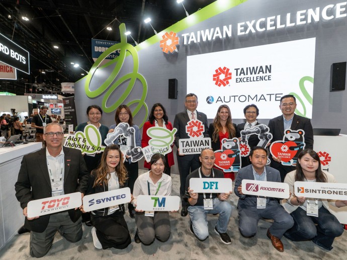 Taiwan Excellence Demonstrated the Technologies Powering Next Generation Manufacturing at Automate 2026