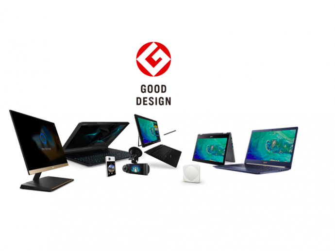 Acer Scores Eight 2017 Good Design Awards