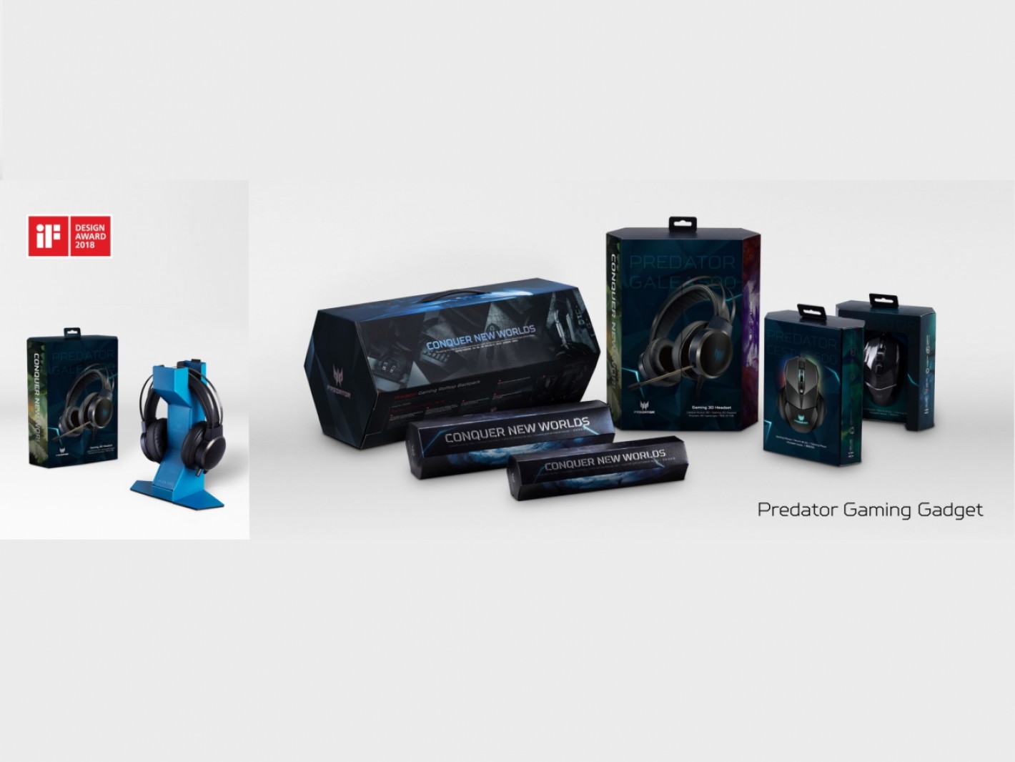 Acer iF Design Award 2018 - Predator Gaming Gadget Packaging
