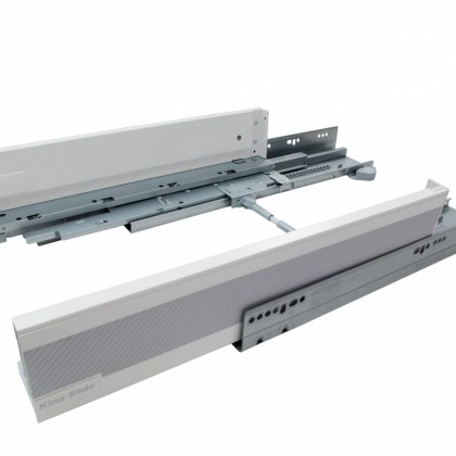 SIMLEAD Safety Drawer System with Push Open, Soft-Closing and VSD from KING SLIDE