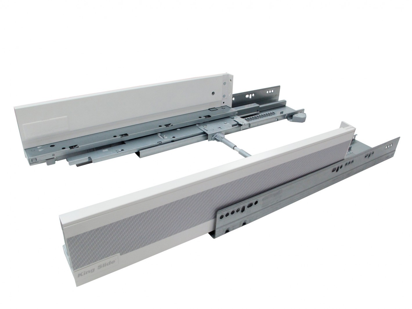 SIMLEAD Safety Drawer System with Push Open, Soft-Closing and VSD from KING SLIDE