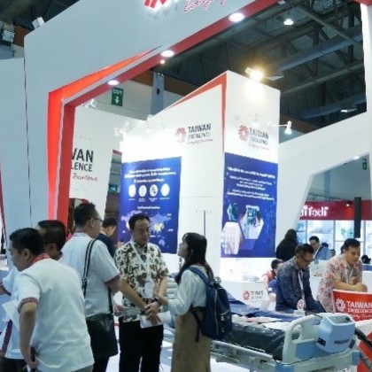 Taiwan Excellence presented the best-made medical products at the 2019 Indonesian Hospital Expo.