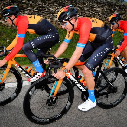 The team sponsored by Merida--Team Bahrain McLaren will participate in the World Tour Pro Teams road bike race this year with three models of Merida's racing bikes: SCULTURA, REACTO and TIME WARP TT.