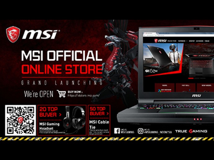 Grand Launching MSI Official Online Store