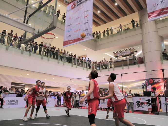 Young ballers set court ablaze at the Taiwan Excellence 3x3 Hoop Challenge 2019