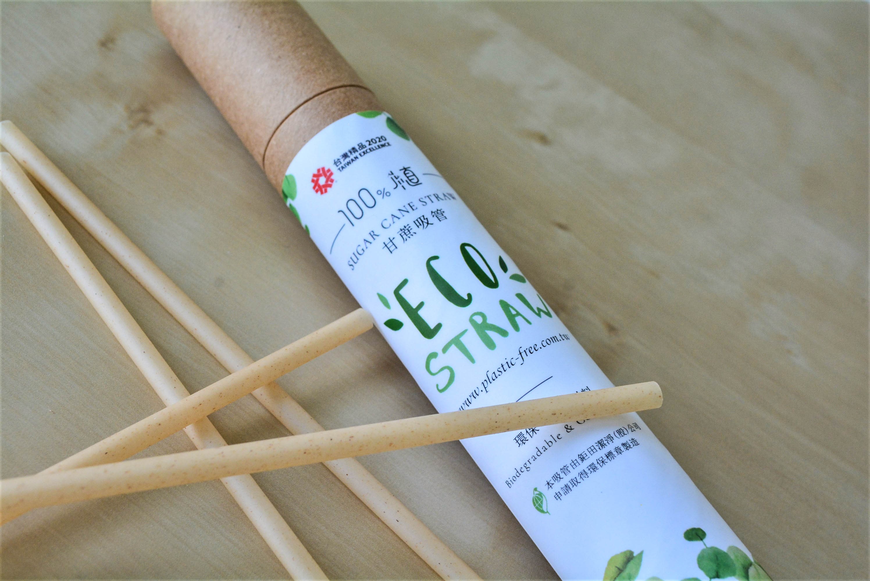 Sugarcane straws