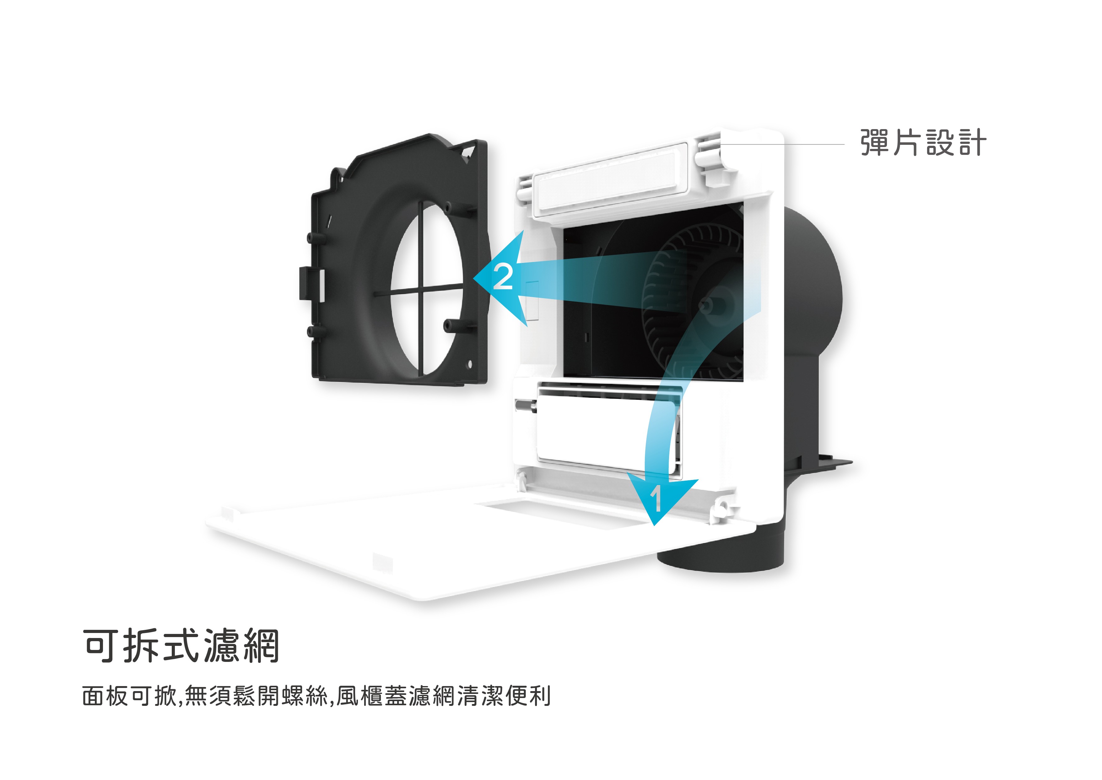 高適裝21型浴室暖房乾燥機