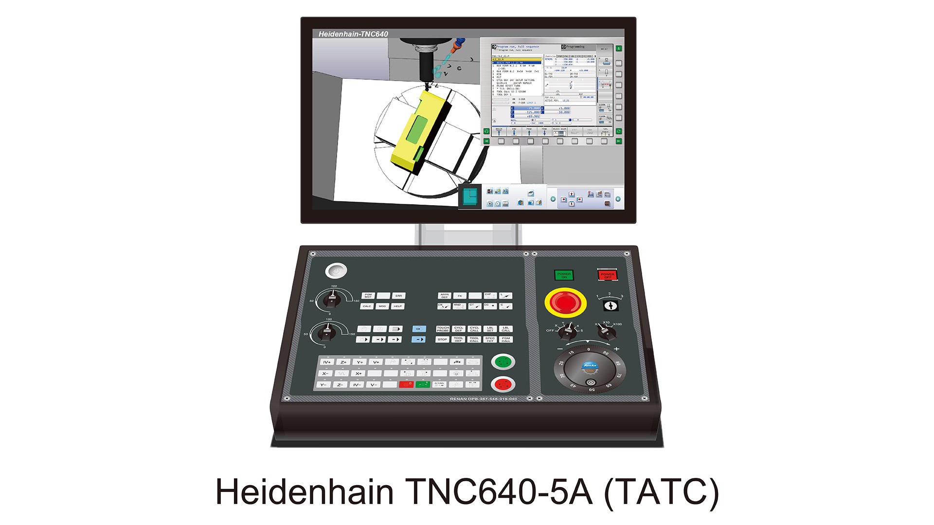 CNC Operation Simulation Workstation