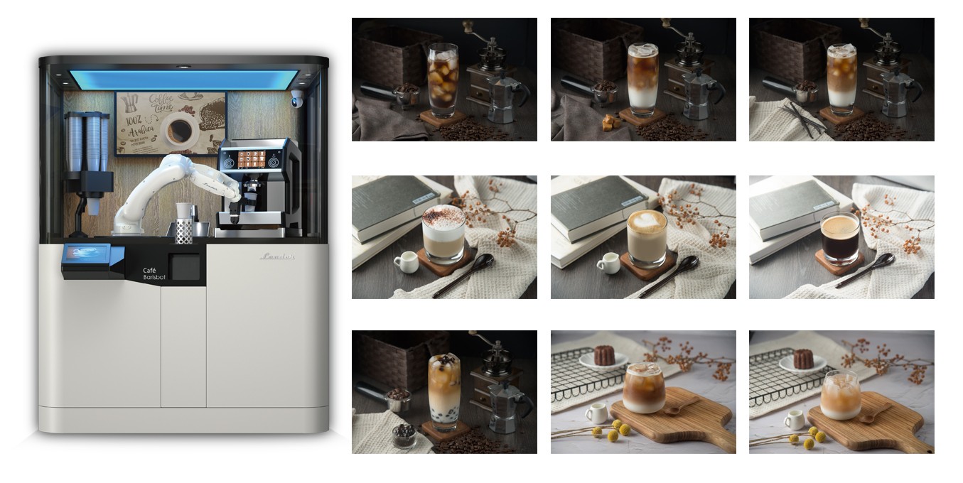 インテリジェントロボット型自動コーヒー自販機