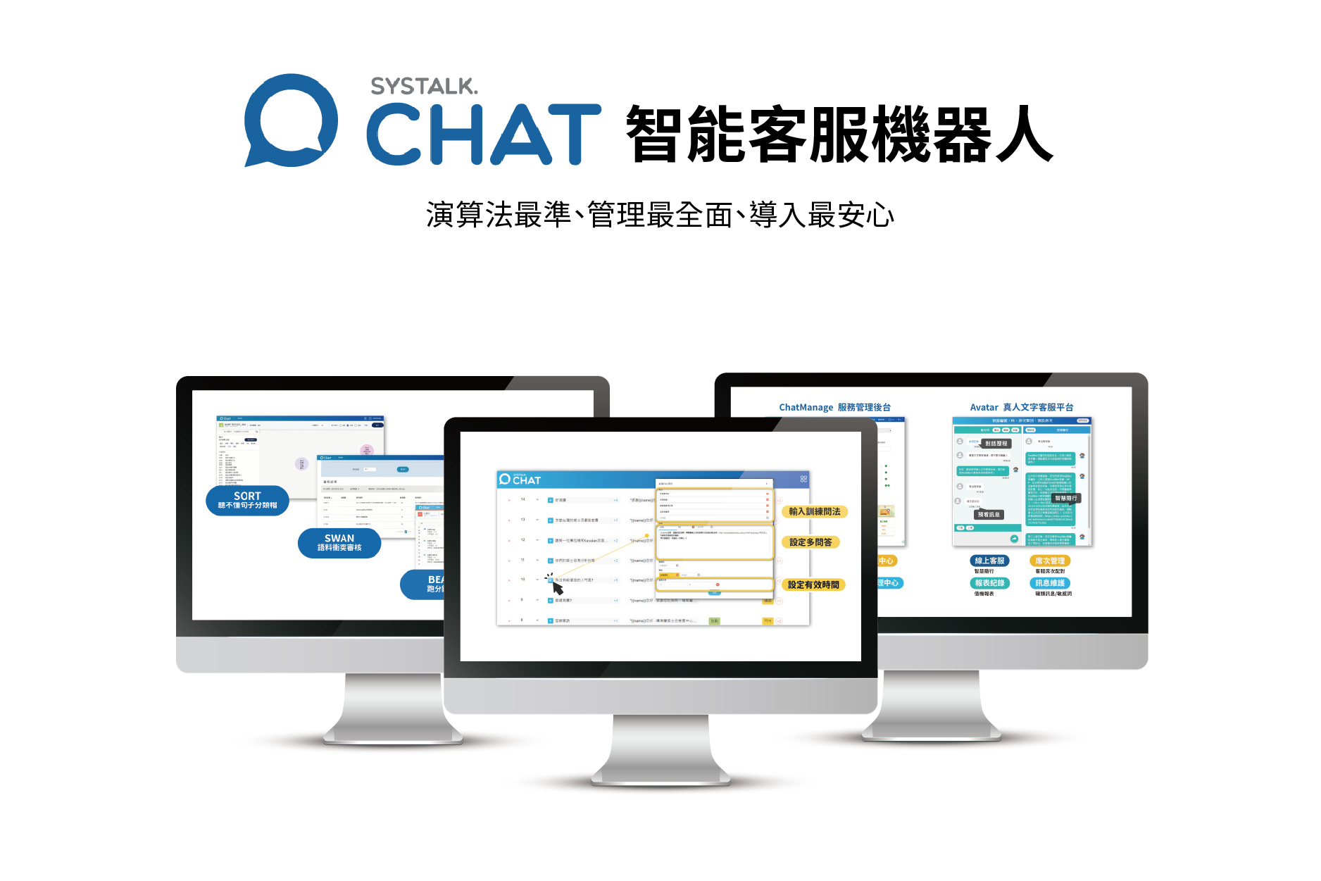 交談式 AI 產品 SysTalk.Chat