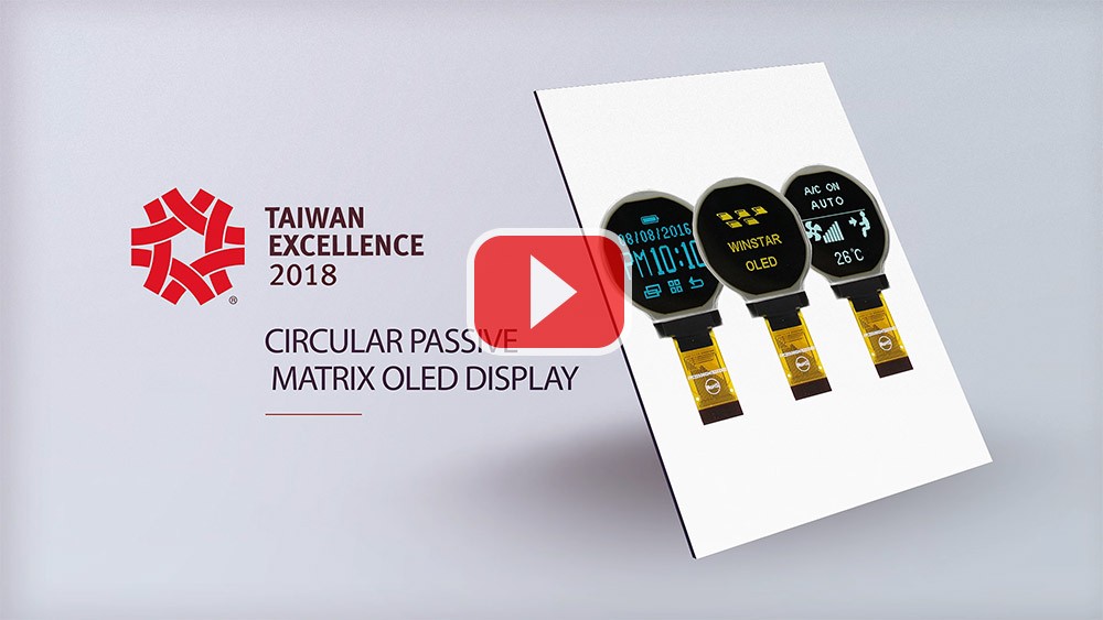 Circular OLED Display