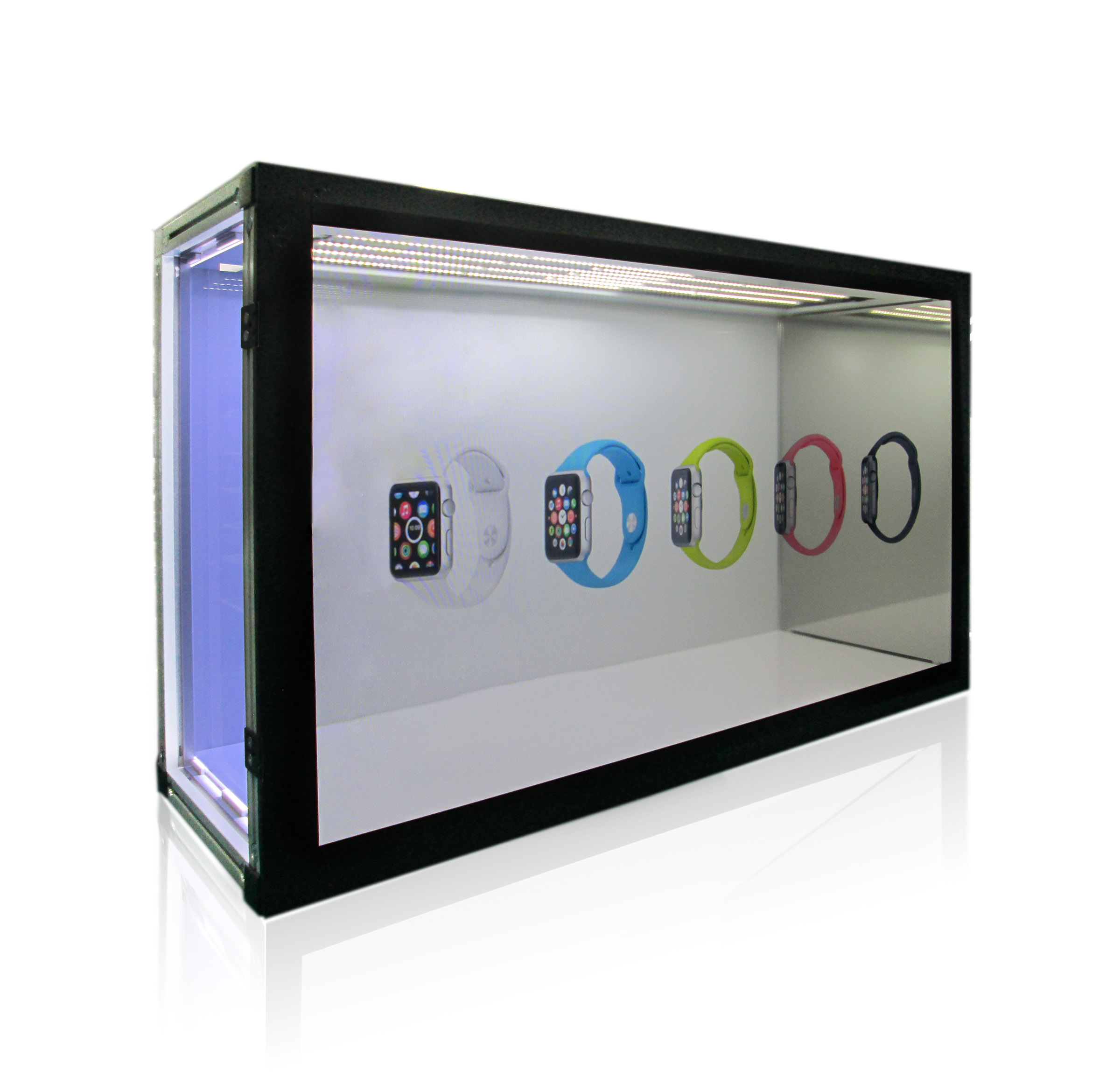 Transparent Demo Box with Touch and Wifi