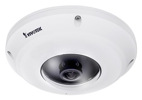 5-Megapixel H.265 IR Fisheye Network Camera