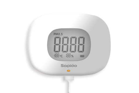 Indoor Air Quality PM2.5/Temp&Humidity 3in1 IR Controller with LCD display-Sapido Technology Inc.