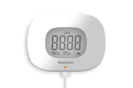 Indoor Air Quality CO2/Temp&Humidity 3in1 Sensor with LCD display-Sapido Technology Inc.