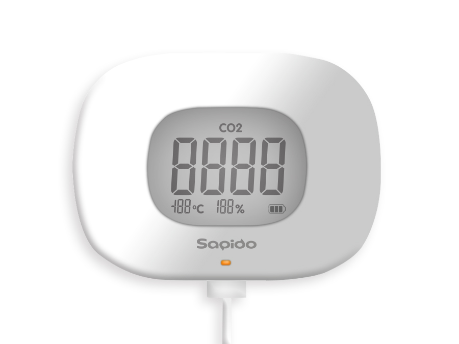 Indoor Air Quality CO2/Temp&Humidity 3in1 Sensor with LCD display
