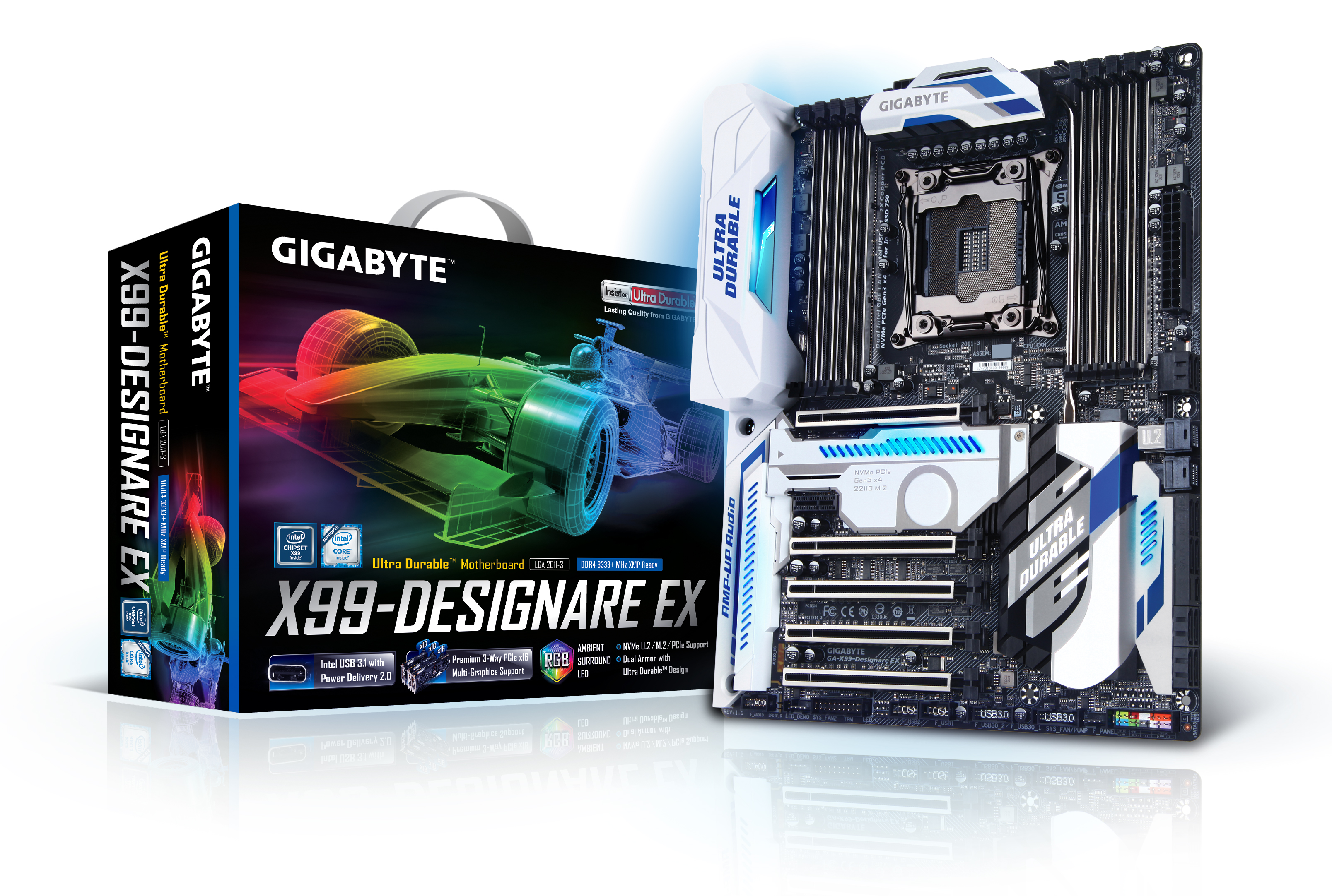 The motherboard created for professional designers