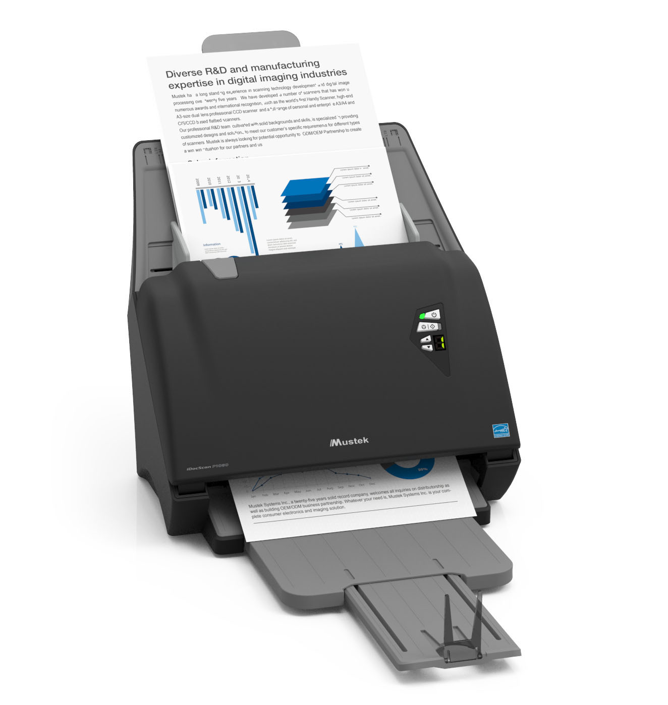 iDocScan P1070 High Speed Document Scanner