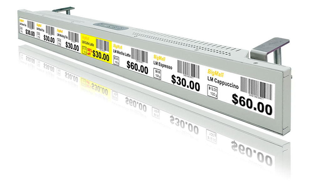 Smart Shelf Price Tag and Advertising System