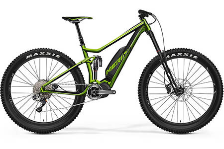 Electric-Full suspension X-Country bike