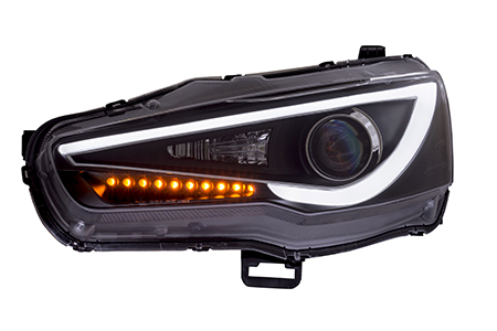 Performance Headlight(Led light guide) replacement for Mitsubishi Lancer