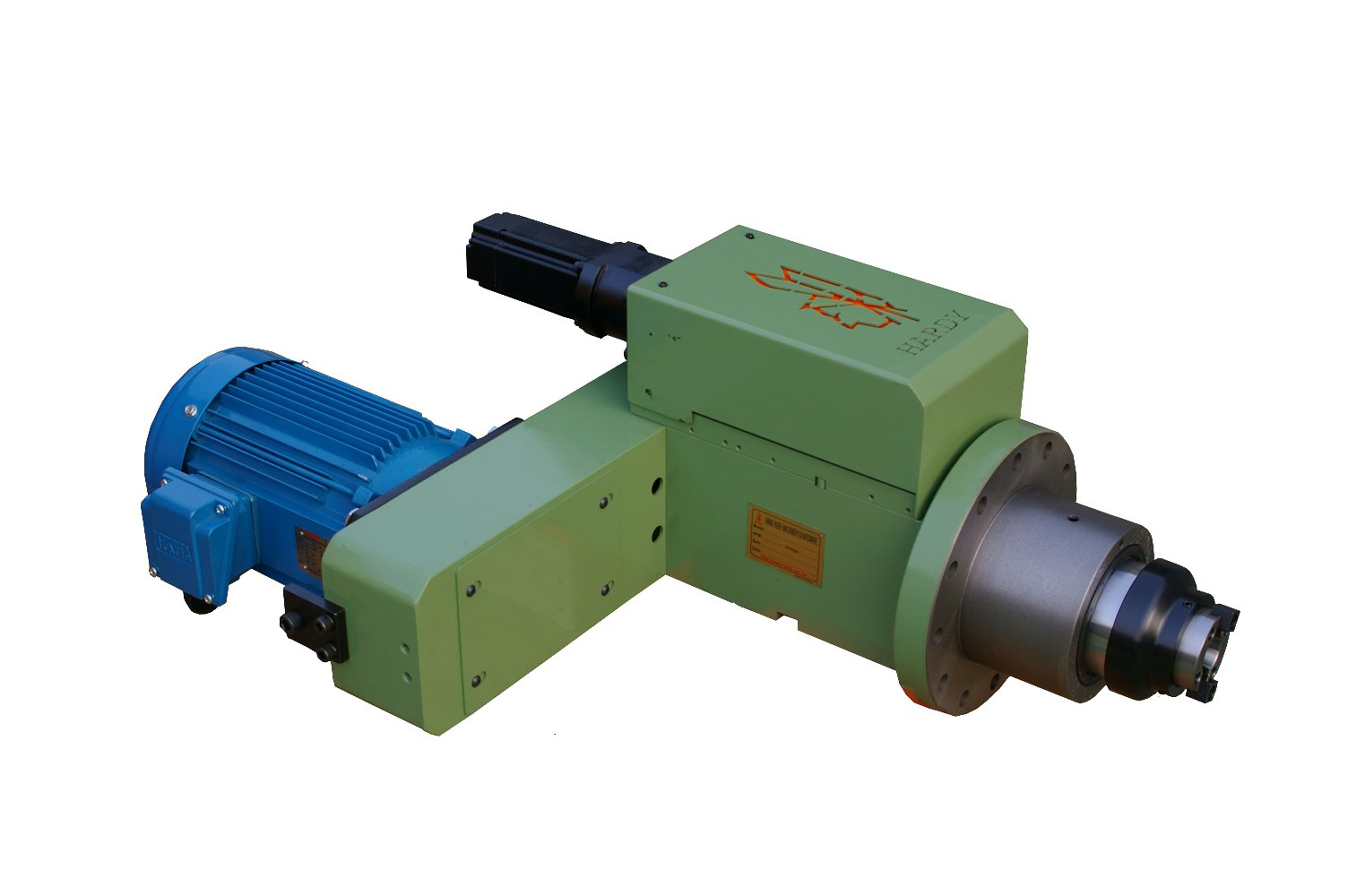 Servo/flange type drilling-tapping spindle head / HANN KUEN MACHINERY & HARDWARE CO., LTD.