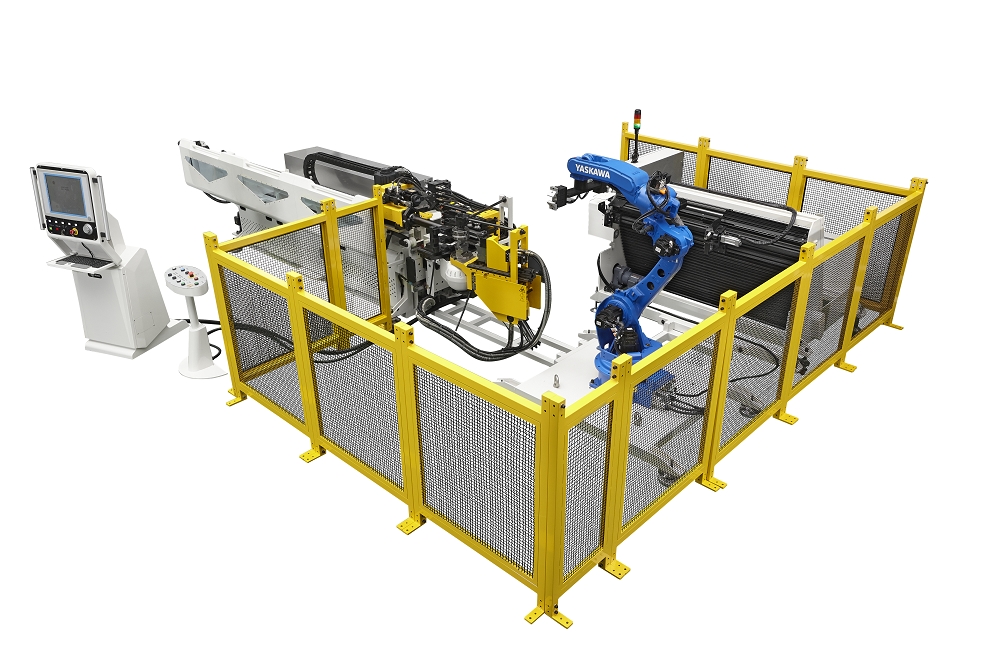 All Electric Tube Bending Machine Automation Cell