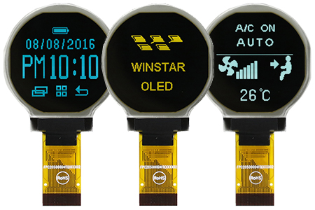 Circular OLED Display / WINSTAR Display Co., Ltd.