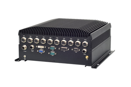 Fanless Railway Surveillance Computer with Multiple PoE Ports / Lanner Electronics Inc.