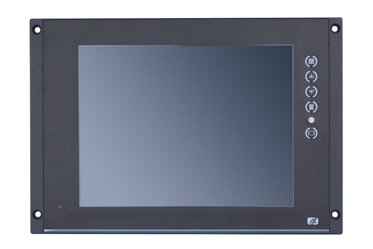 10.4” EN50155 Railway Fanless Touch Monitor