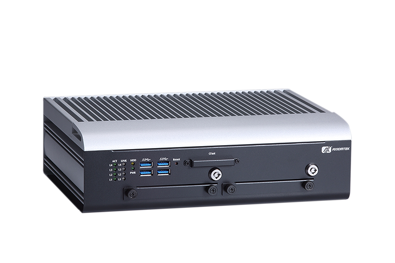 Fanless Embedded System for Vehicle, Railway and Marine PC / Axiomtek Co., Ltd.