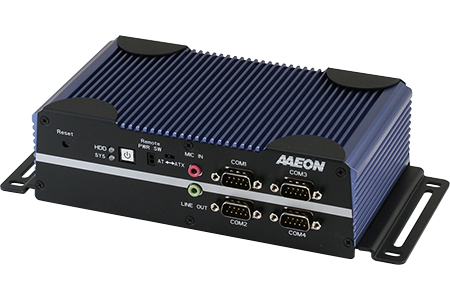 Ruggedize & Low Power Embedded Fanless Industrial Controller / AAEON Technology Inc.