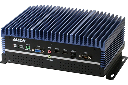 Ruggedize Embedded Fanless Industrial Controller / AAEON Technology Inc.