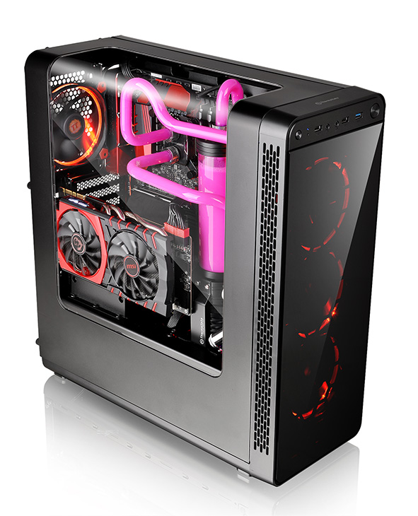 View 27 Gull-Wing Window ATX Mid-Tower Chassis-Thermaltake Technology Co., Ltd.