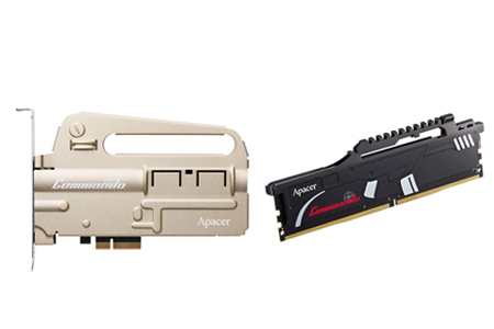 コマンドーシリーズDDR4メモリ＆PCI Express SSD