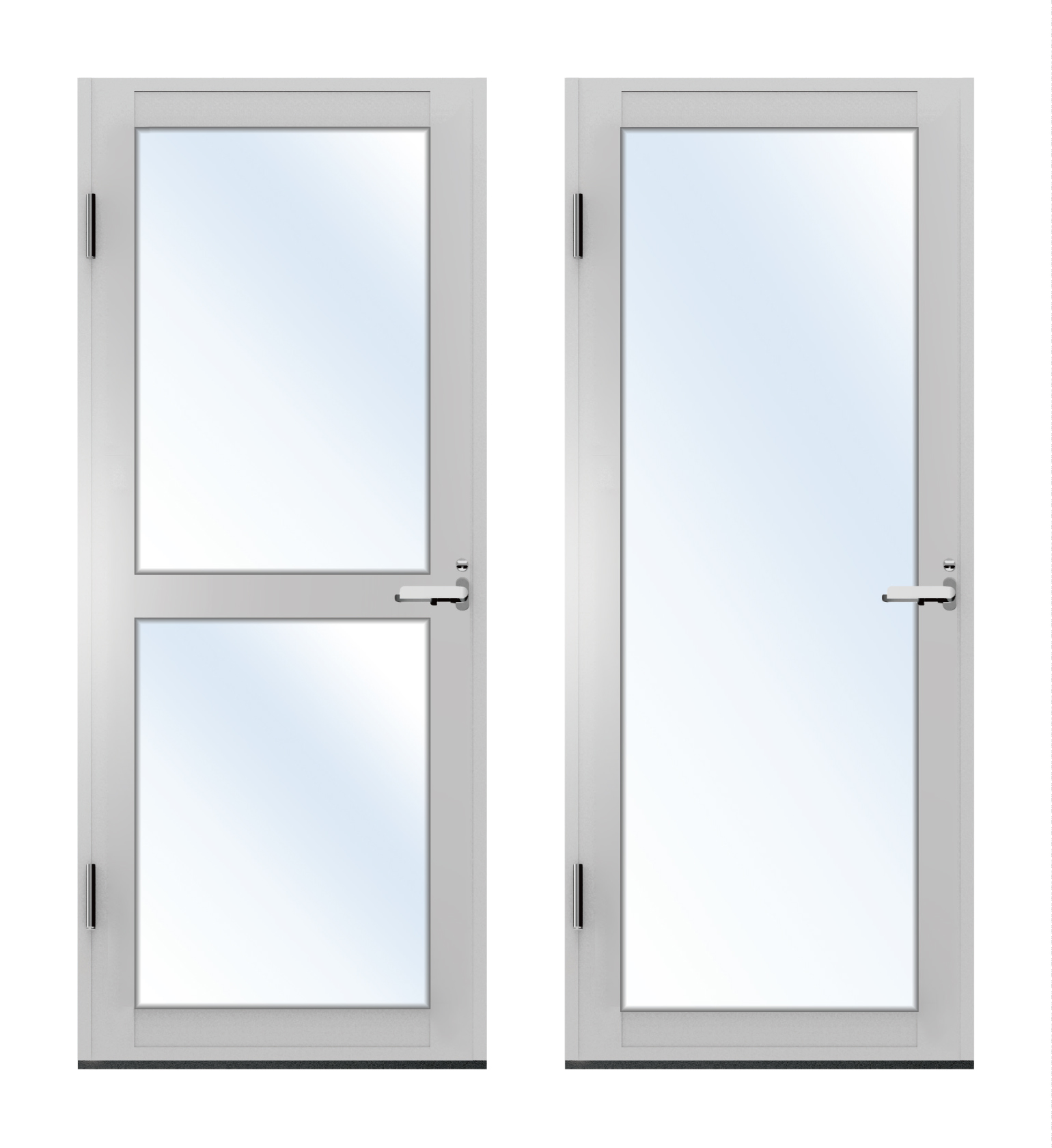 Eco-friendly soundproof aluminum door